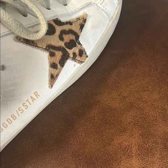 Not Golden Goose Women's White and Pink Sneakers - Picture 3 of 5